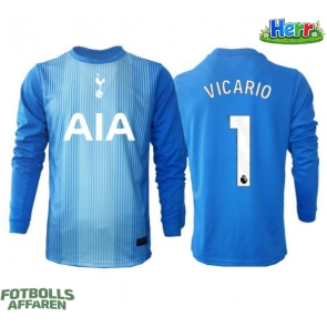 Tottenham Hotspur Guglielmo Vicario #1 Målvakt Bortatröja 2025-26 Långärmad